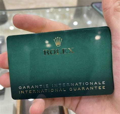 in che anno è utilizzata la card garanzia rolex|Rolex con Garanzia: storia delle garanzie .